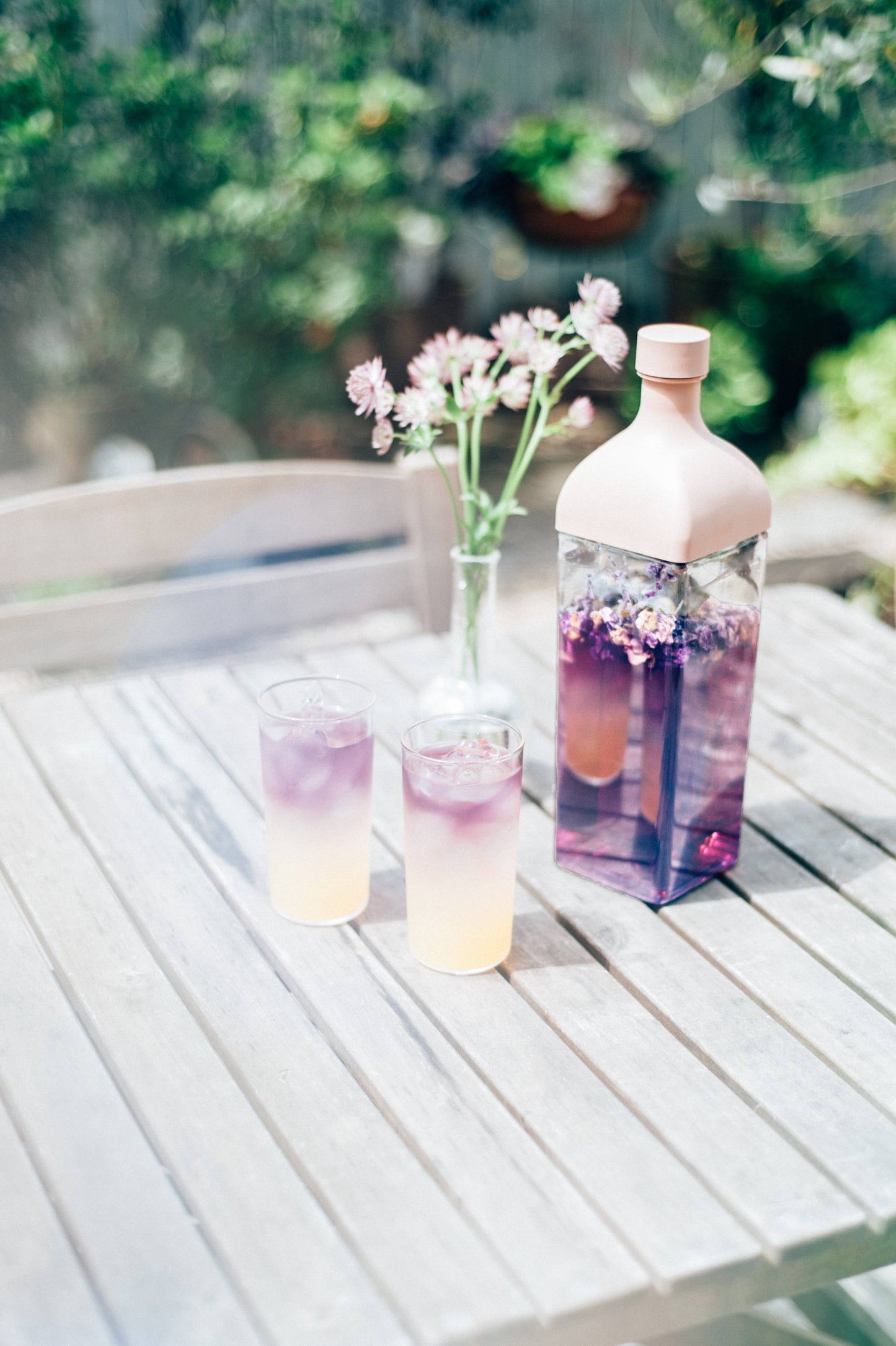 Hario "Ka-Ku" Cold Brew Tea Bottle 1200mL: White