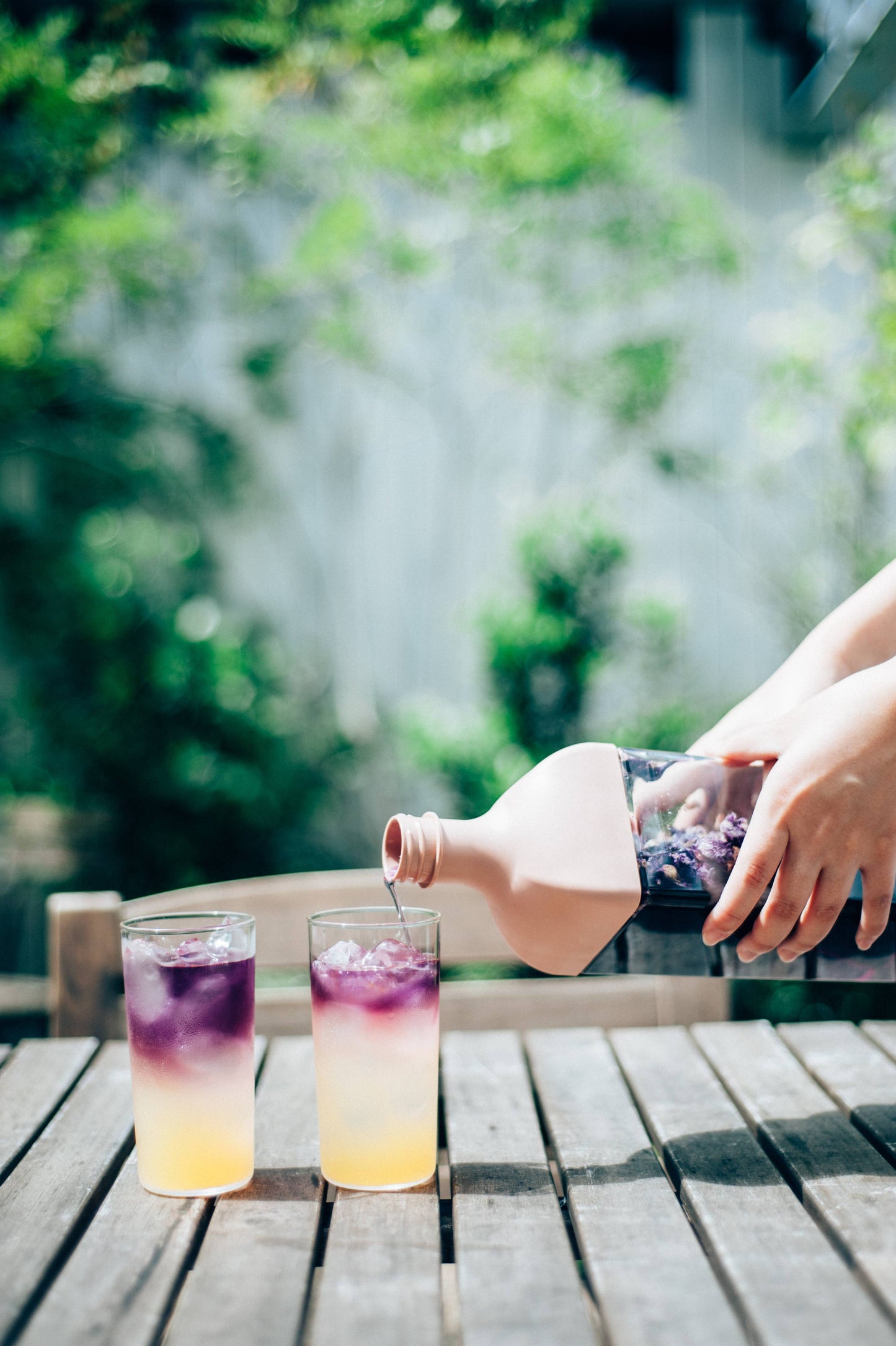 Hario "Ka-Ku" Cold Brew Tea Bottle 1200mL: White