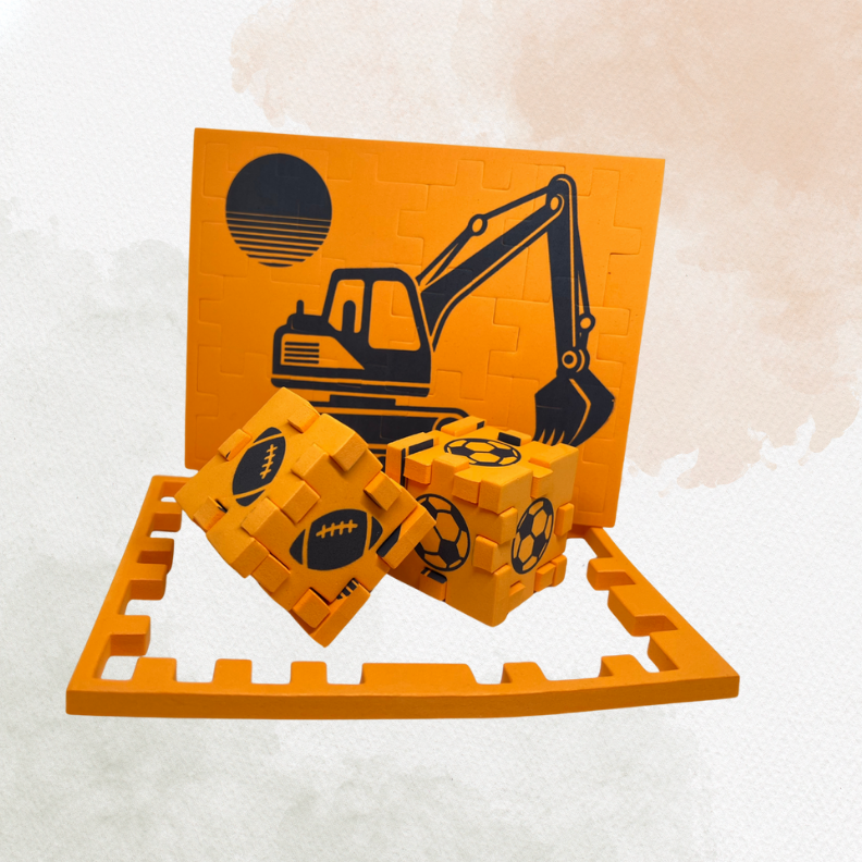 AEH Story 2D & 3D Puzzle Toy – 3 Colors | Educational Screen-Free Play for Kids Ages 3–9 | Perfect Travel Toy